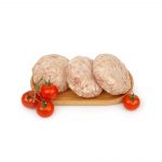 Котлеты из свинины и мяса птицы с начинкой из сыра и помидора "По-французски" полуфабрикат замороженный Алидан 3 кг, общий вид, купить оптом и в розницу с доставкой по москве и московской области, недорого, низкая цена