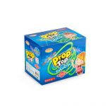 Мягкие конфеты в соломинках с игрушкой "Prop Top СиСиСтик" со вкусами апельсина, винограда, клубники, яблока, манго ZVN 450 г (15 г * 30 шт), коробка, купить оптом и в розницу с доставкой по москве и московской области, недорого, низкая цена