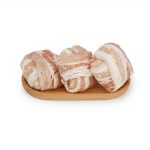 Котлеты из мяса птицы в беконе "Филейные" полуфабрикат замороженный Брянские полуфабрикаты 3 кг, общий вид, купить оптом и в розницу с доставкой по москве и московской области, недорого, низкая цена