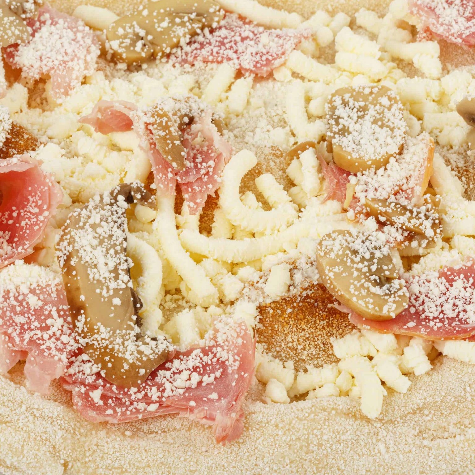 Пицца "Прошутто с грибами" с прошутто котто и грибами полуфабрикат замороженный Maestrello 360 г, этикетка, купить оптом и в розницу с доставкой по москве и московской области, недорого, низкая цена