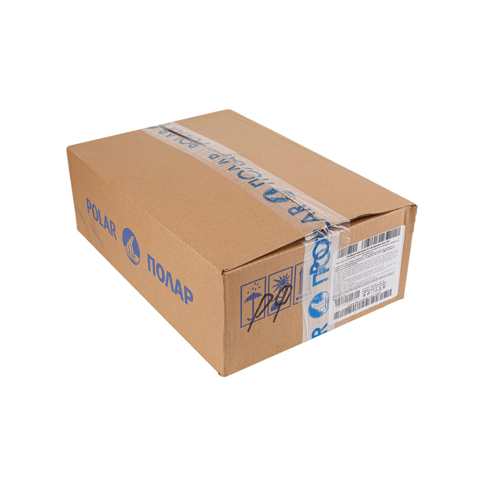 Фигурки тресковые в панировке полуфабрикат замороженный Полар 5 кг, коробка, купить оптом и в розницу с доставкой по москве и московской области, недорого, низкая цена