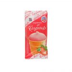 Мороженое с ароматом клубники вафельный стаканчик Ногинское мороженое 70 г, общий вид, купить оптом и в розницу с доставкой по москве и московской области, недорого, низкая цена