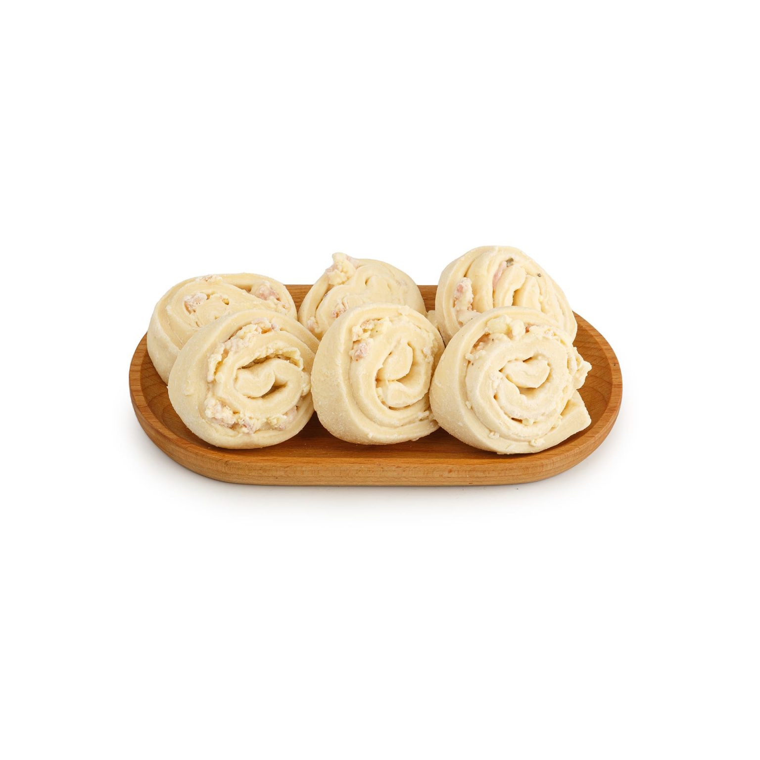 Улитка с ветчиной и сыром полуфабрикат замороженный Мираторг 5,625 кг (45 г * 125 шт), общий вид, купить оптом и в розницу с доставкой по москве и московской области, недорого, низкая цена