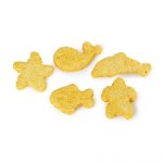 Фигурки лососевые в панировке полуфабрикат замороженный Полар 5 кг, этикетка, купить оптом и в розницу с доставкой по москве и московской области, недорого, низкая цена