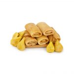 Блины с печёной грушей постные полуфабрикат замороженный Сомовомясопродукт 3 кг, общий вид, купить оптом и в розницу с доставкой по москве и московской области, недорого, низкая цена