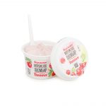 Мороженое пломбир с вишней пластиковый стакан Козельское 150 г, этикетка, купить оптом и в розницу с доставкой по москве и московской области, недорого, низкая цена