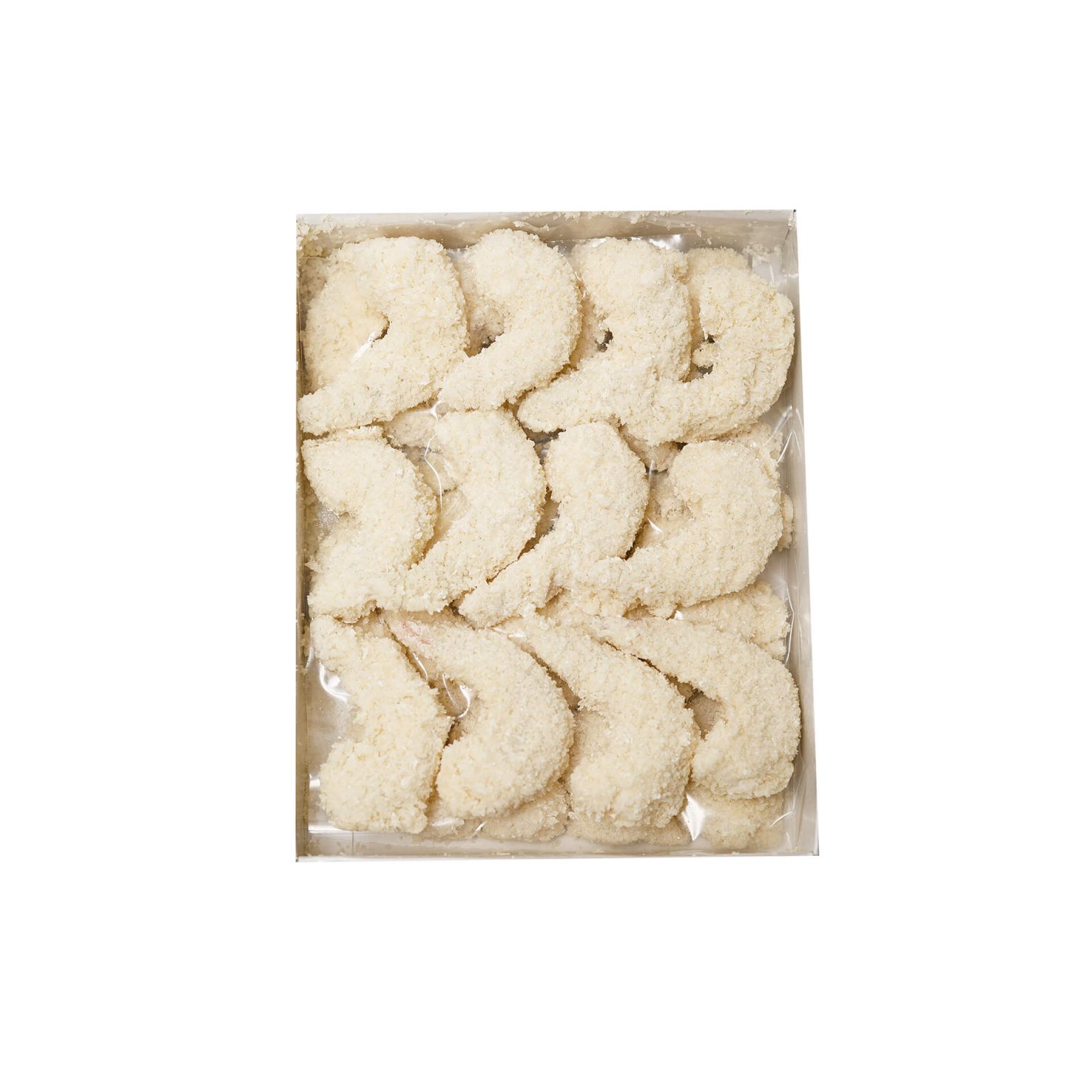 Креветка Ваннамей в панировке очищенная полуфабрикат замороженный Fish and More 500 г, коробка, купить оптом и в розницу с доставкой по москве и московской области, недорого, низкая цена