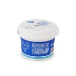 Мороженое пломбир пластиковый стакан Козельское 150 г, общий вид, купить оптом и в розницу с доставкой по москве и московской области, недорого, низкая цена