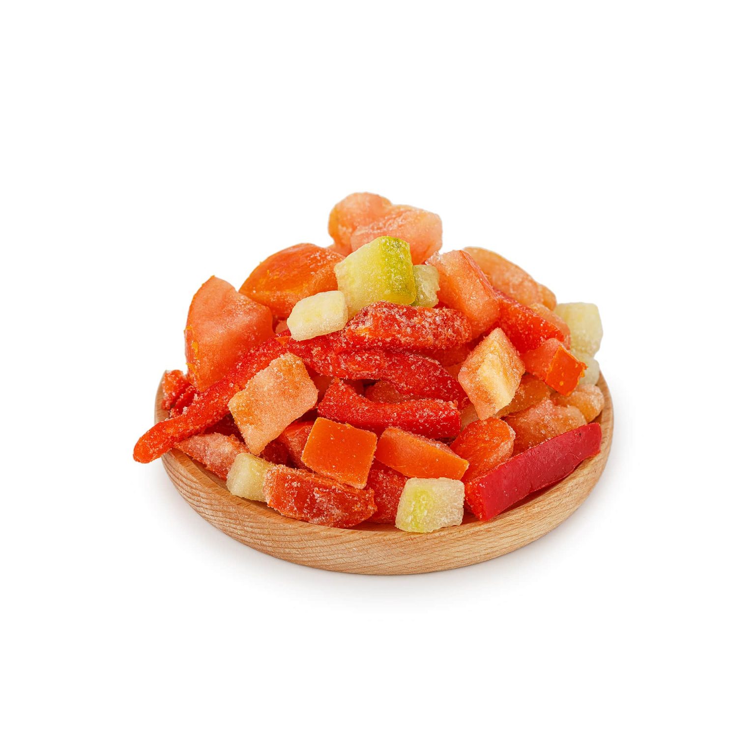 Замороженная овощная смесь "Лечо" 10 кг, общий вид, купить оптом и в розницу с доставкой по москве и московской области, недорого, низкая цена