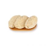 Котлеты рыбные тресковые полуфабрикат замороженный Хижина Повара 4 кг, общий вид, купить оптом и в розницу с доставкой по москве и московской области, недорого, низкая цена