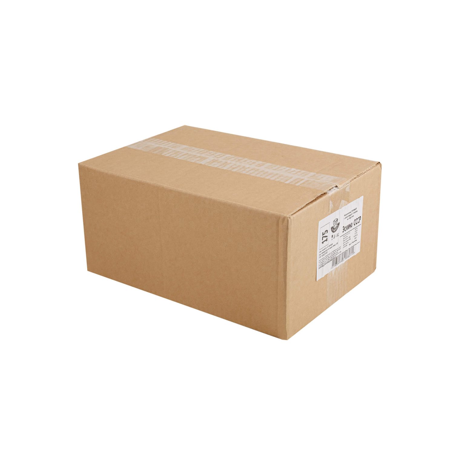 Мороженое пломбир в шоколадной глазури "СССР" эскимо Лакомство колибри 60 г, этикетка, купить оптом и в розницу с доставкой по москве и московской области, недорого, низкая цена