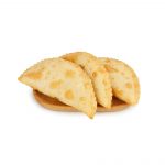 Чебуреки с мясом "Мясные" жареные блюдо готовое замороженное ТМ Зареченские 2,7 кг, общий вид, купить оптом и в розницу с доставкой по москве и московской области, недорого, низкая цена