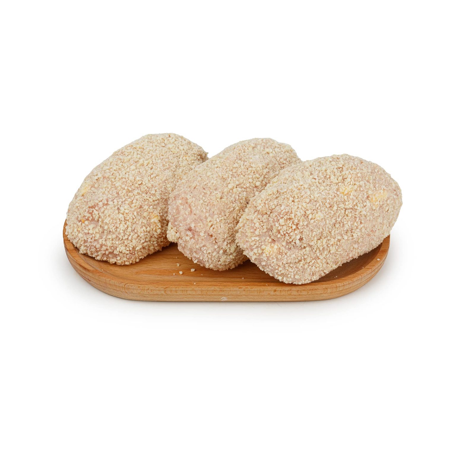 Котлеты из мяса птицы и говядины "Лакомка" полуфабрикат замороженный Брянские полуфабрикаты 4 кг, общий вид, купить оптом и в розницу с доставкой по москве и московской области, недорого, низкая цена