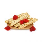 Блины с клубникой "Домашние" полуфабрикат замороженный Гурман 5 кг, общий вид, купить оптом и в розницу с доставкой по москве и московской области, недорого, низкая цена