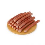 Сосиски из мяса птицы и свинины "Губернские" полуфабрикат замороженный Сомовомясопродукт 3 кг, общий вид, купить оптом и в розницу с доставкой по москве и московской области, недорого, низкая цена