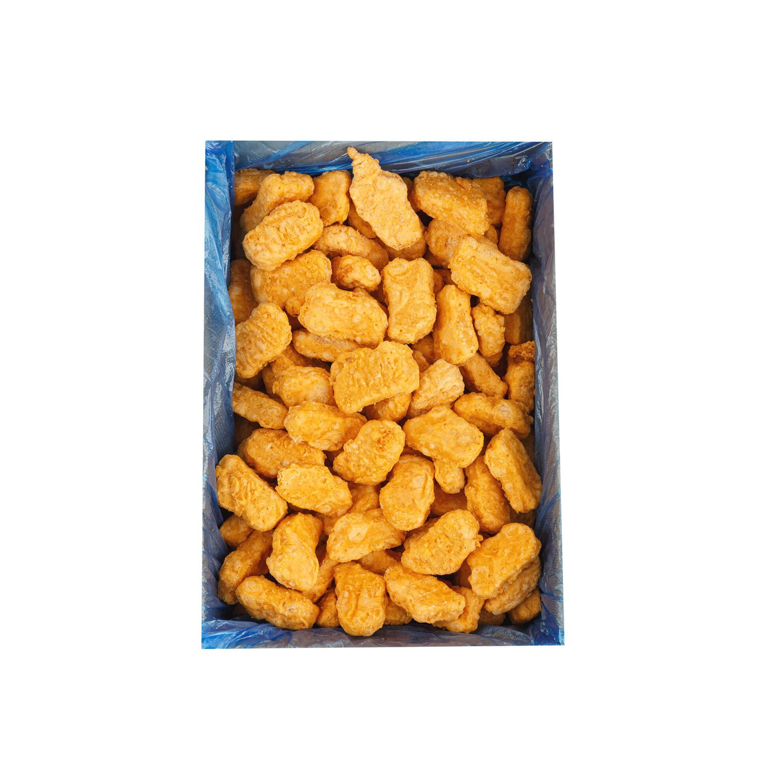 Наггетсы из мяса птицы "Нежные" полуфабрикат замороженный Экспродов 4 кг, этикетка, купить оптом и в розницу с доставкой по москве и московской области, недорого, низкая цена