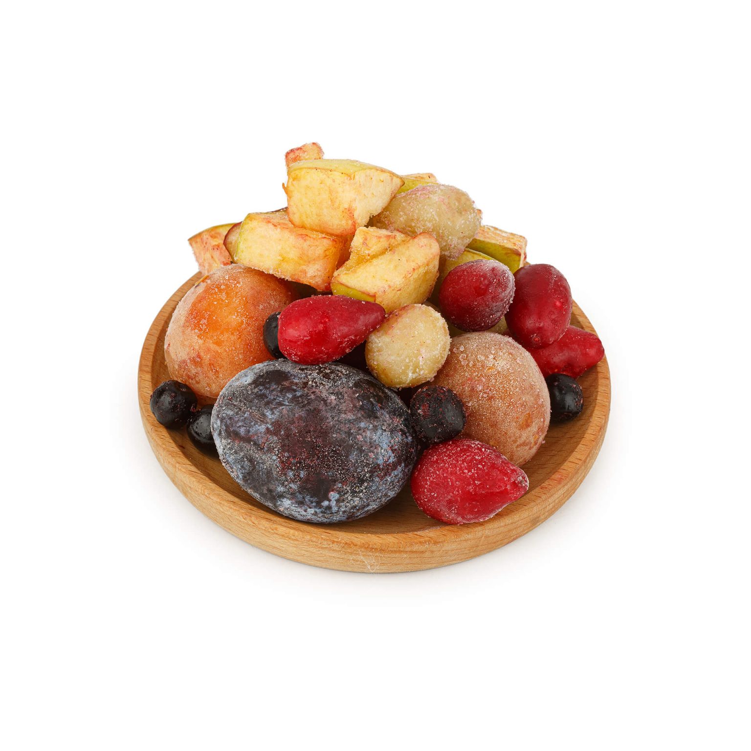 Замороженная фруктовая смесь "Компотная смесь" 14 кг, общий вид, купить оптом и в розницу с доставкой по москве и московской области, недорого, низкая цена