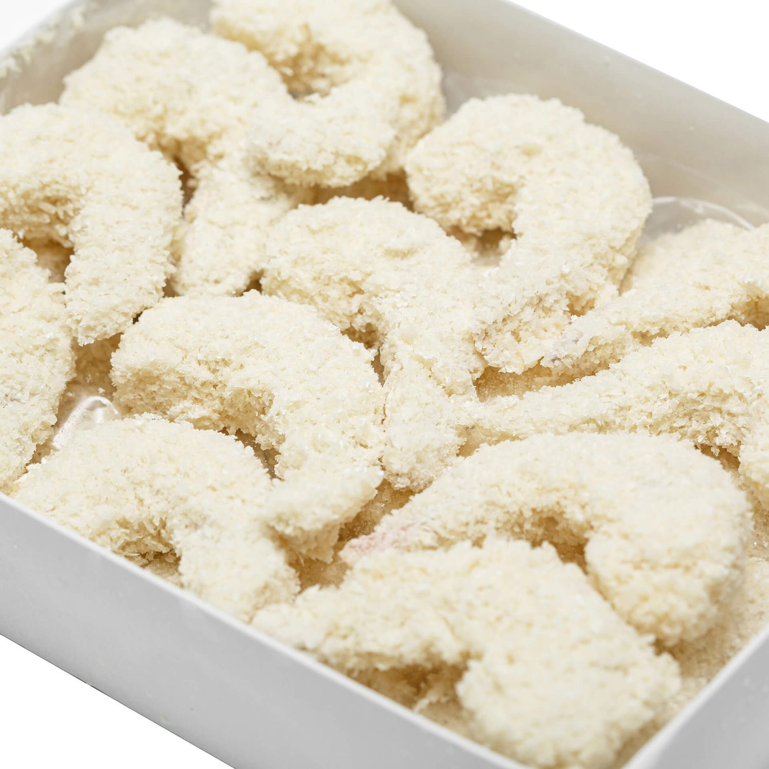 Креветка Ваннамей в панировке очищенная полуфабрикат замороженный Fish and More 500 г, этикетка, купить оптом и в розницу с доставкой по москве и московской области, недорого, низкая цена