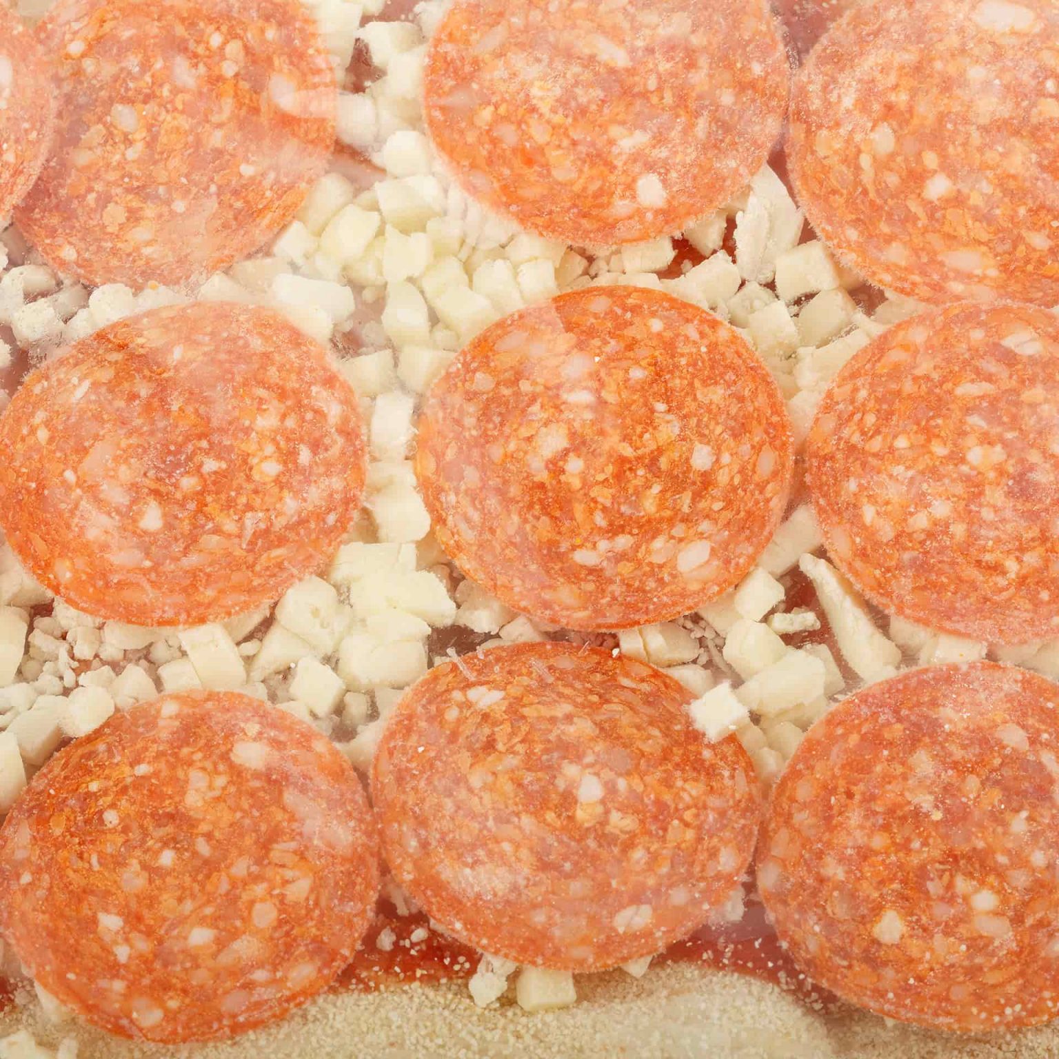 Пицца римская "Пепперони" полуфабрикат замороженный Алидан 365 г, этикетка, купить оптом и в розницу с доставкой по москве и московской области, недорого, низкая цена