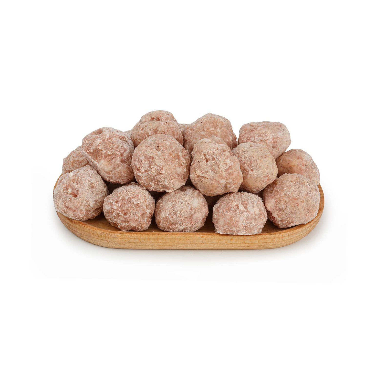 Фрикадельки из мяса птицы и свинины "Домашние" полуфабрикат замороженный Брянские полуфабрикаты 3 кг, общий вид, купить оптом и в розницу с доставкой по москве и московской области, недорого, низкая цена