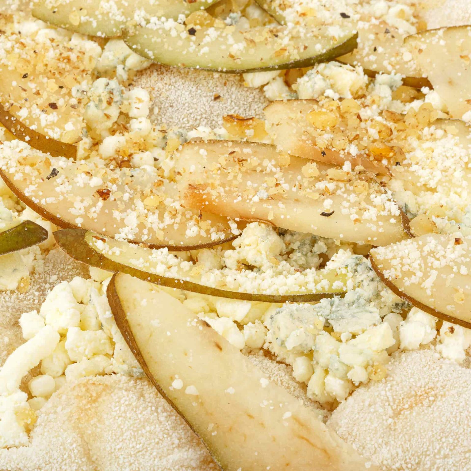 Пицца "Груша-горгонзола Sweet Blues" с грушей, сыром и орехами полуфабрикат замороженный Maestrello 400 г, этикетка, купить оптом и в розницу с доставкой по москве и московской области, недорого, низкая цена