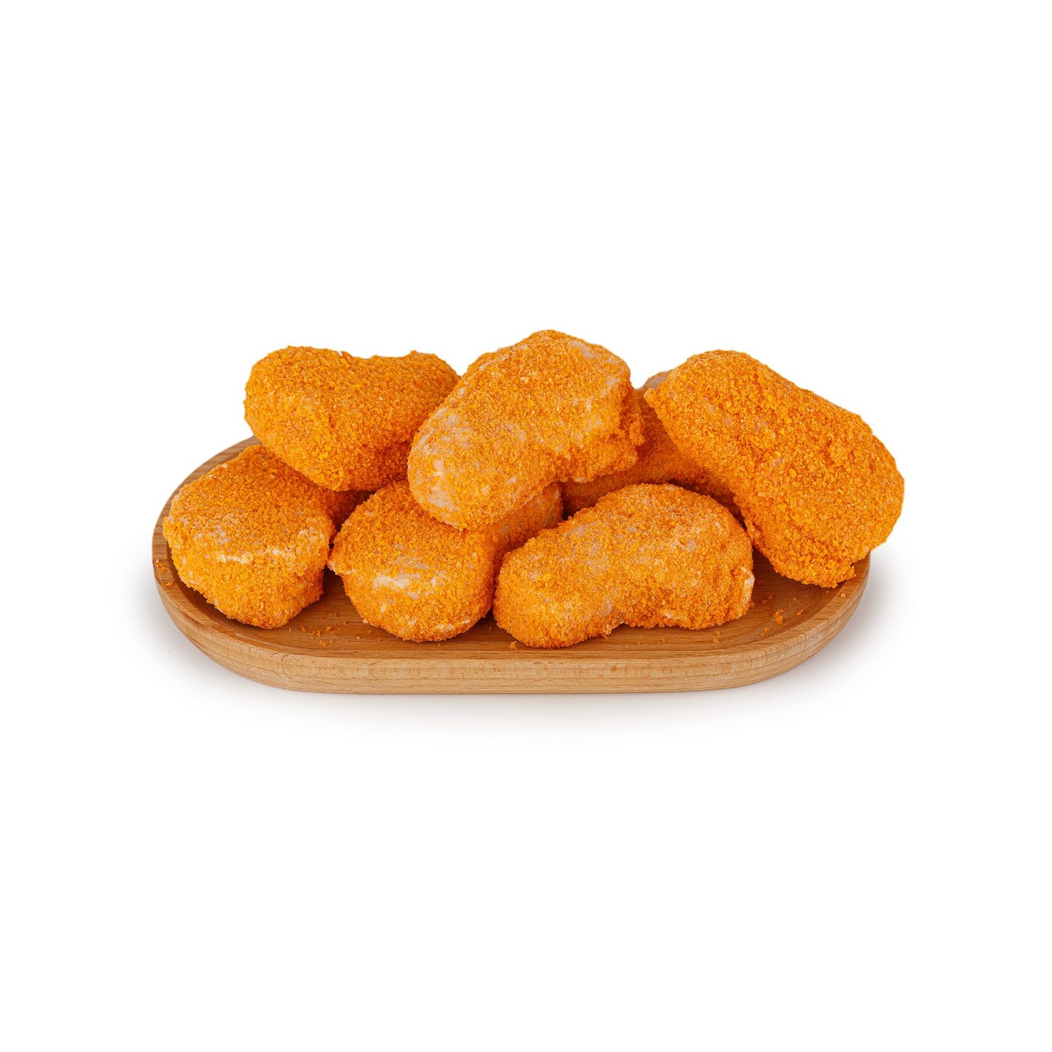 Наггетсы из мяса птицы полуфабрикат замороженный Сомовомясопродукт 3 кг, общий вид, купить оптом и в розницу с доставкой по москве и московской области, недорого, низкая цена