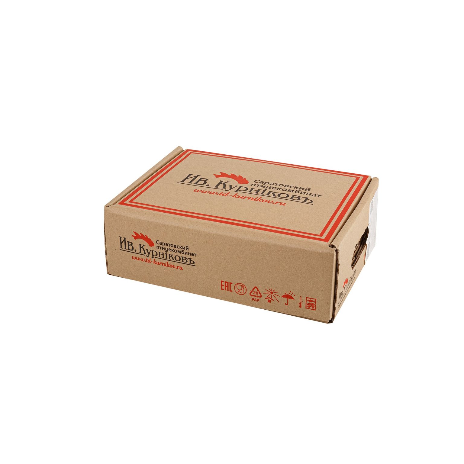 Купаты из мяса птицы "Гурман" полуфабрикат замороженный ИВ.Курников 3 кг, коробка, купить оптом и в розницу с доставкой по москве и московской области, недорого, низкая цена