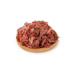 Говядина рваная копчёная замороженная Ника 500 г, общий вид, купить оптом и в розницу с доставкой по москве и московской области, недорого, низкая цена