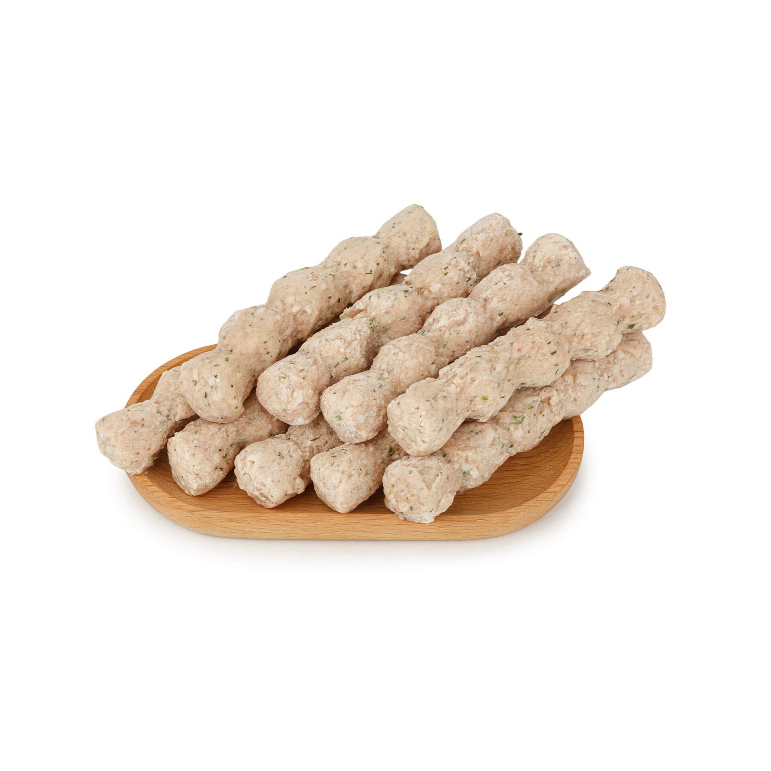 Люля-кебаб из свинины и мяса птицы полуфабрикат замороженный Брянские полуфабрикаты 3 кг, общий вид, купить оптом и в розницу с доставкой по москве и московской области, недорого, низкая цена