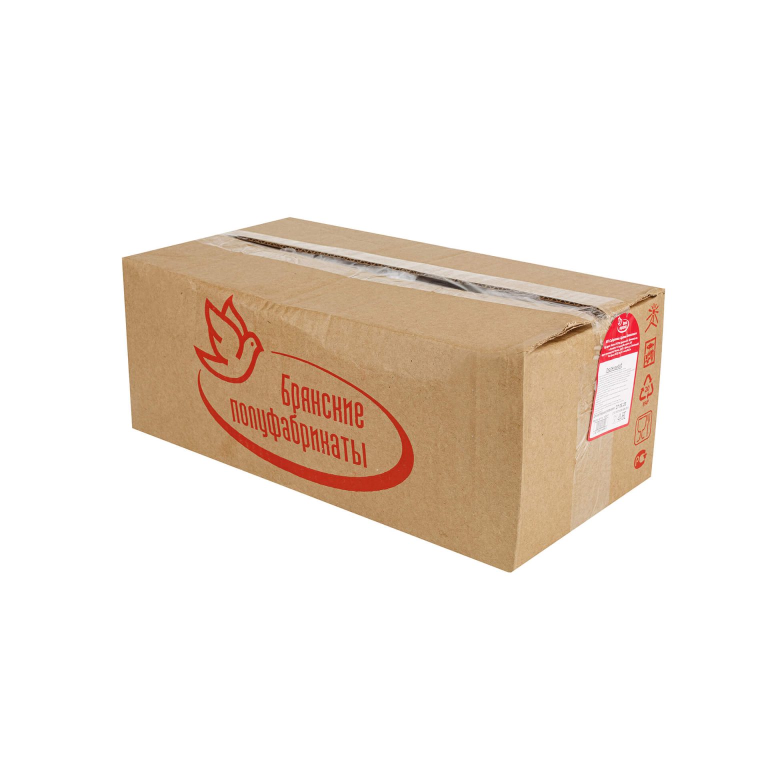 Люля-кебаб из свинины и мяса птицы полуфабрикат замороженный Брянские полуфабрикаты 3 кг, коробка, купить оптом и в розницу с доставкой по москве и московской области, недорого, низкая цена