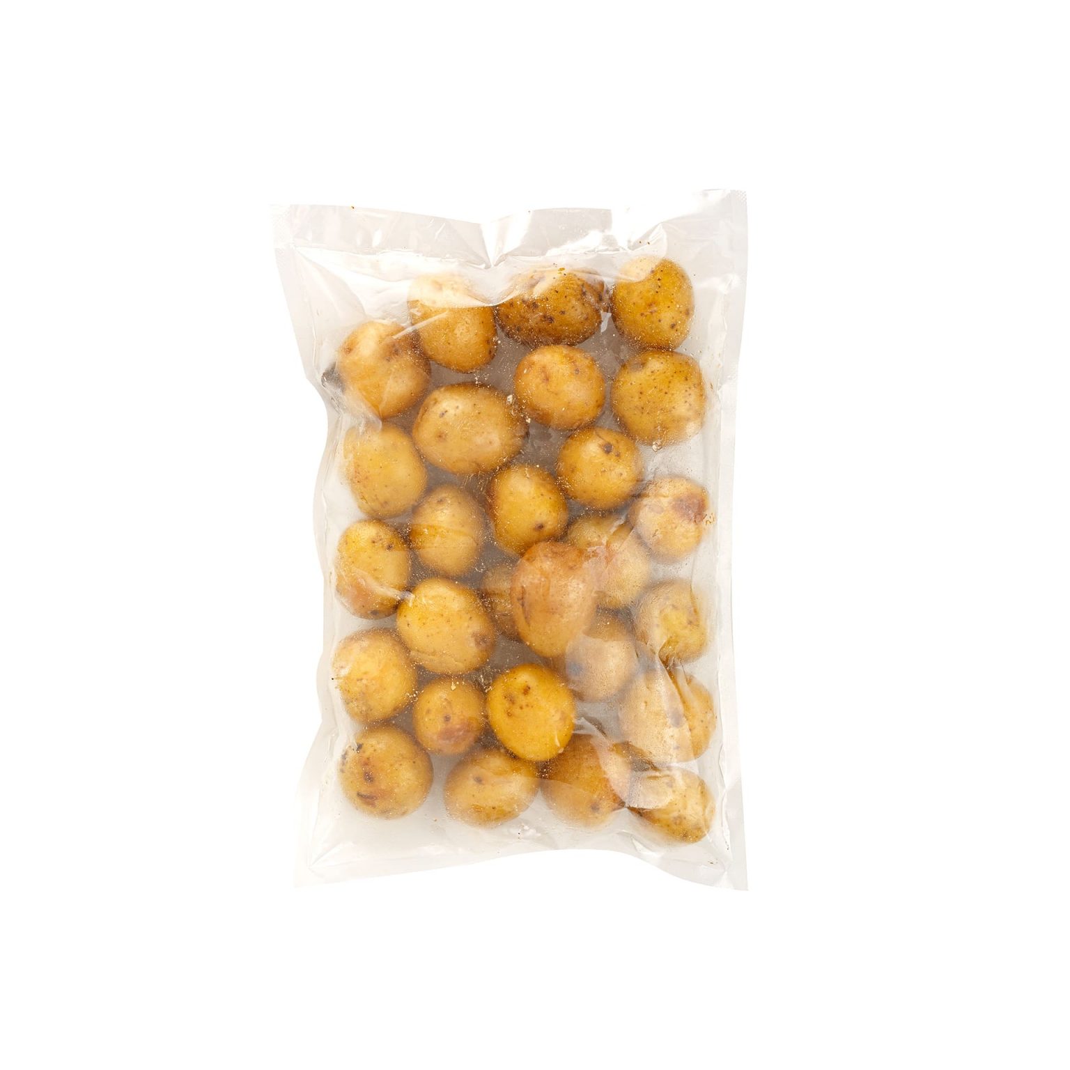 Картофель бэби печёный замороженный Ника 1 кг, общий вид, купить оптом и в розницу с доставкой по москве и московской области, недорого, низкая цена