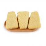 Треугольники кальмаровые в панировке полуфабрикат замороженный Полар 5 кг, общий вид, купить оптом и в розницу с доставкой по москве и московской области, недорого, низкая цена