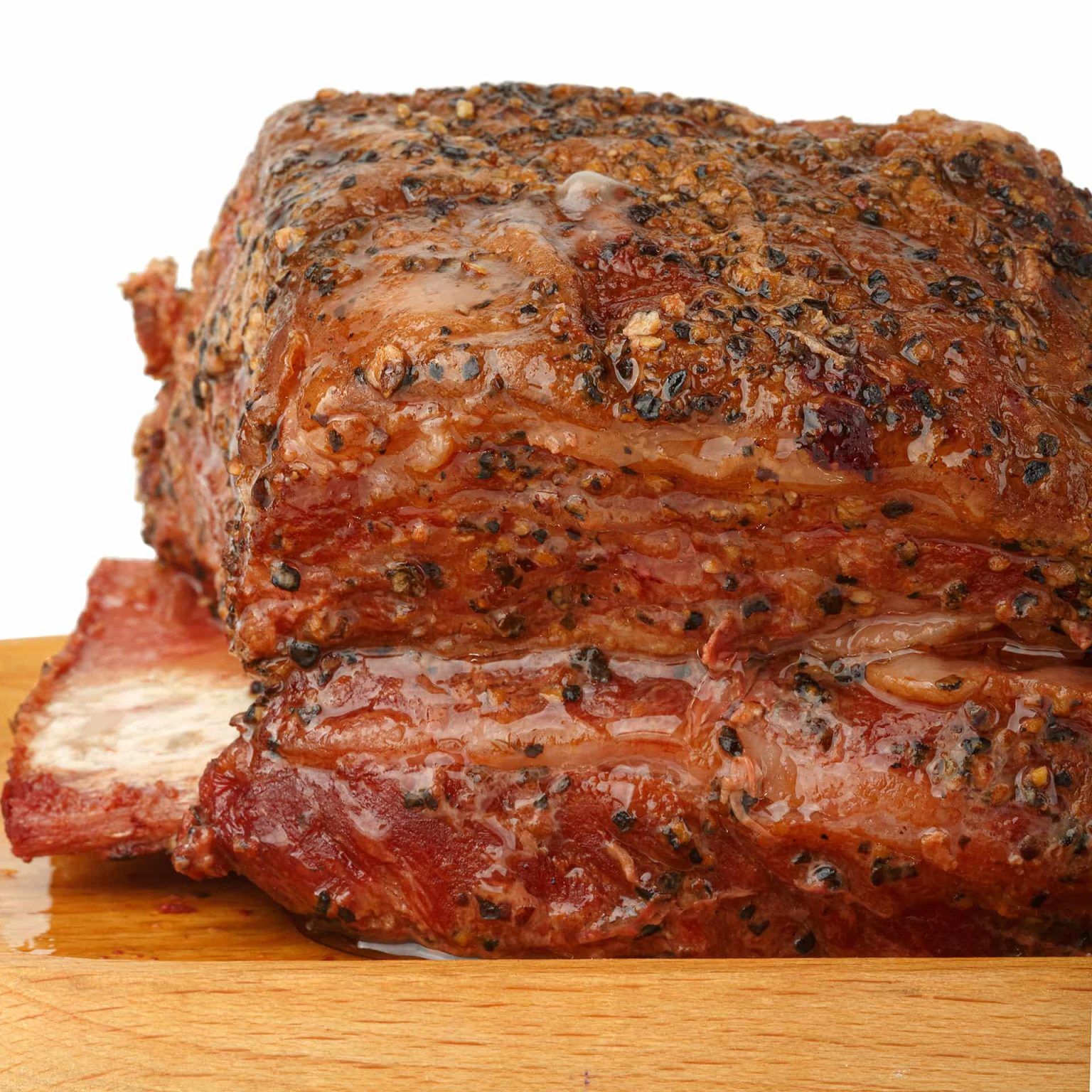 Говяжьи рёбра Кальби копчёно-запечённые замороженные Ника ~400 г, этикетка, купить оптом и в розницу с доставкой по москве и московской области, недорого, низкая цена