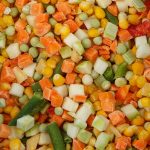 Замороженная овощная смесь "Мексиканская смесь" 10 кг, этикетка, купить оптом и в розницу с доставкой по москве и московской области, недорого, низкая цена