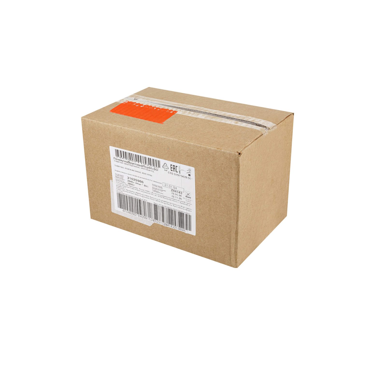 Фруктовый лед с виноградом и ананасом Почемучка 60 г, этикетка, купить оптом и в розницу с доставкой по москве и московской области, недорого, низкая цена