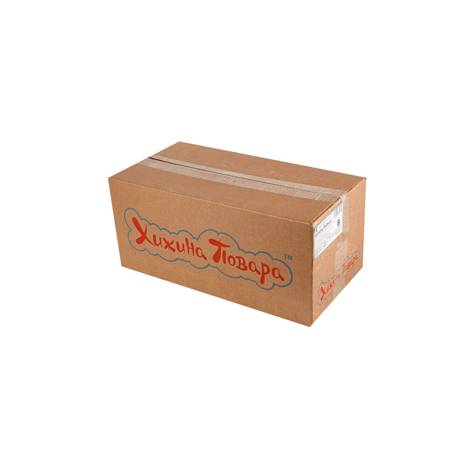 Котлеты рыбные тресковые полуфабрикат замороженный Хижина Повара 4 кг, коробка, купить оптом и в розницу с доставкой по москве и московской области, недорого, низкая цена