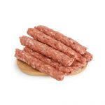 Колбаски из свинины "Чевапчичи" полуфабрикат замороженный Брянские полуфабрикаты 3 кг, общий вид, купить оптом и в розницу с доставкой по москве и московской области, недорого, низкая цена