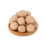 Фрикадельки из говядины и мяса птицы "Суповые" полуфабрикат замороженный Алидан 3 кг, общий вид, купить оптом и в розницу с доставкой по москве и московской области, недорого, низкая цена